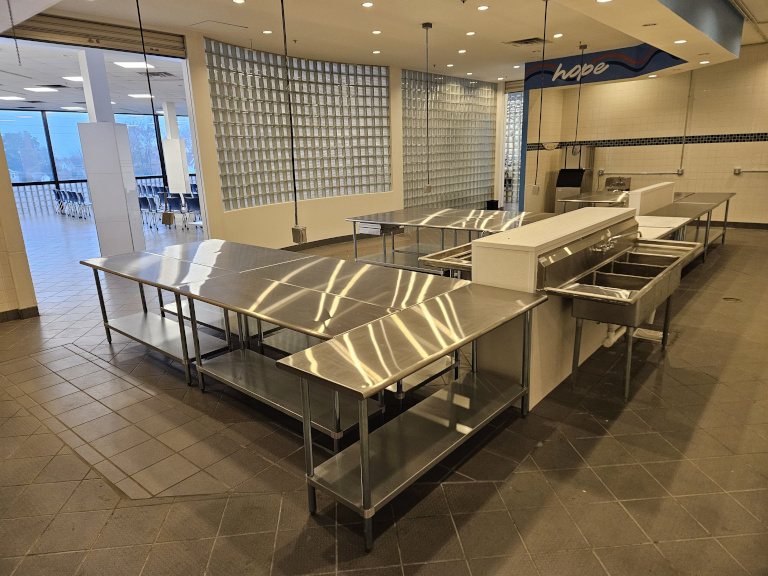 Impact commercial kitchen renovation