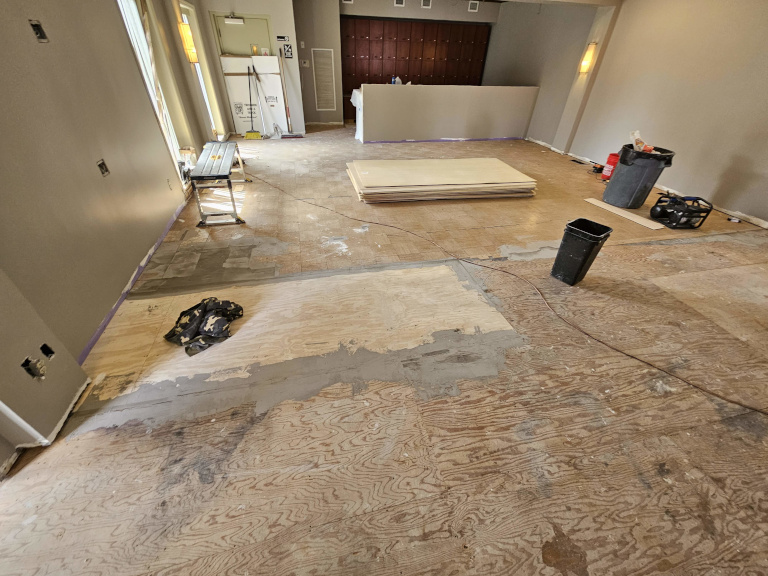 M and M — Commercial Renovation — During