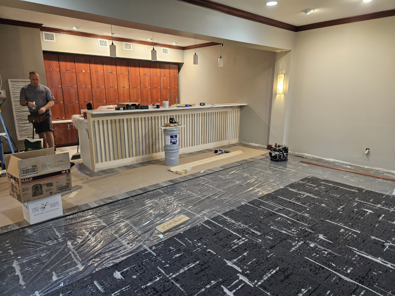 M and M — Commercial Renovation — During