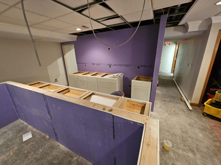 M and M — Commercial Renovation — During