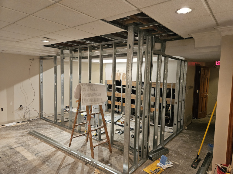M and M — Commercial Renovation — During