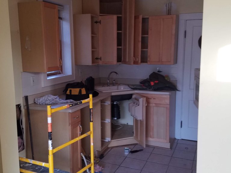 jesse and joey kitchen — Before