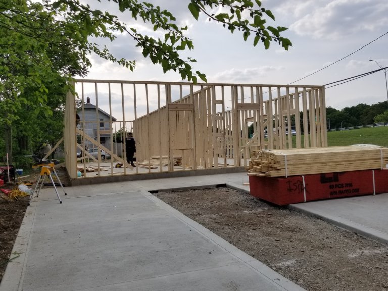 Mooberry New Building Construction — During