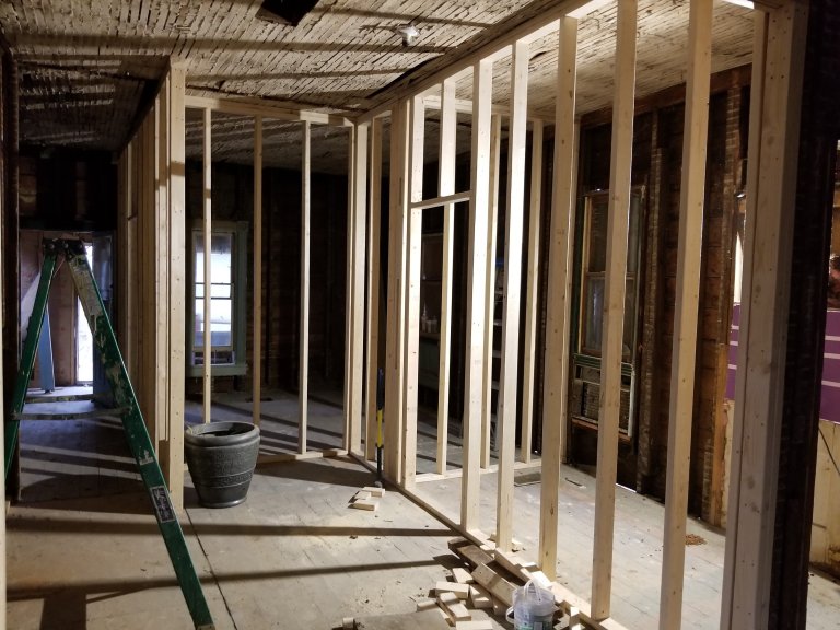 Living area framing