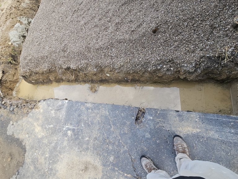 Footers Dug and ready for concrette