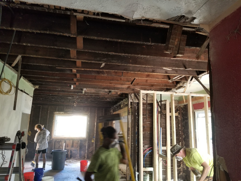 Martin — Zombie Property Gut Remodel — Before