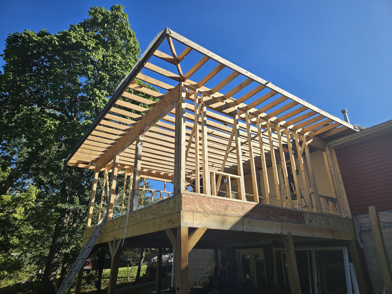 The Millers — New Construction Repair — Before