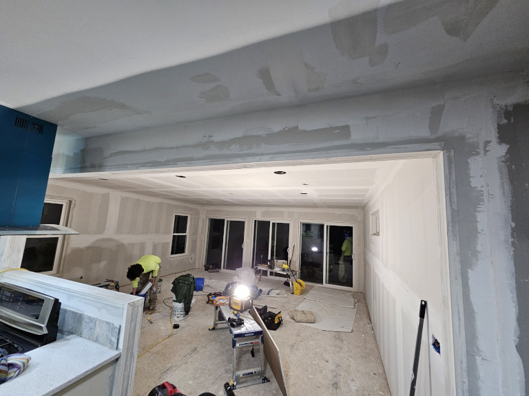 The Millers — New Construction Repair — During