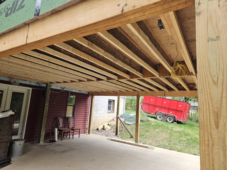 The Millers — New Construction Repair — During