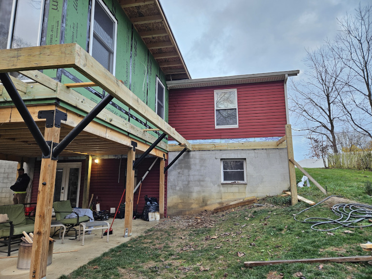 The Millers — New Construction Repair — During