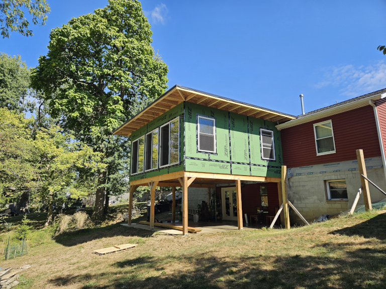 The Millers — New Construction Repair — During