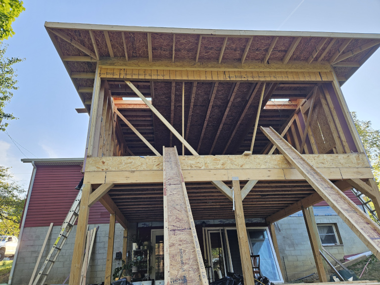 The Millers — New Construction Repair — During